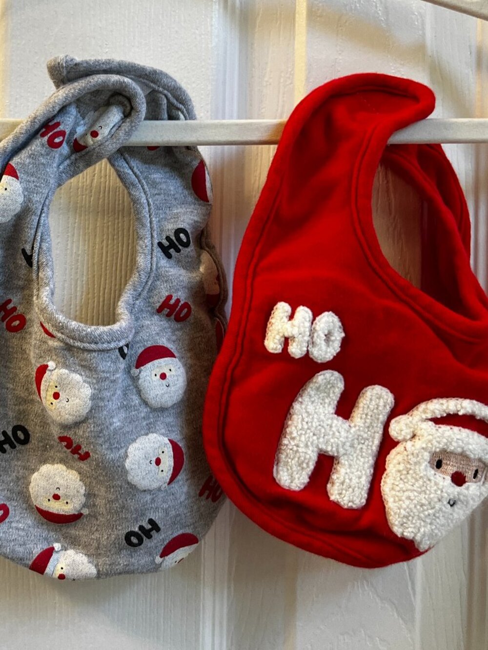 Baby's First Christmas Bib Set